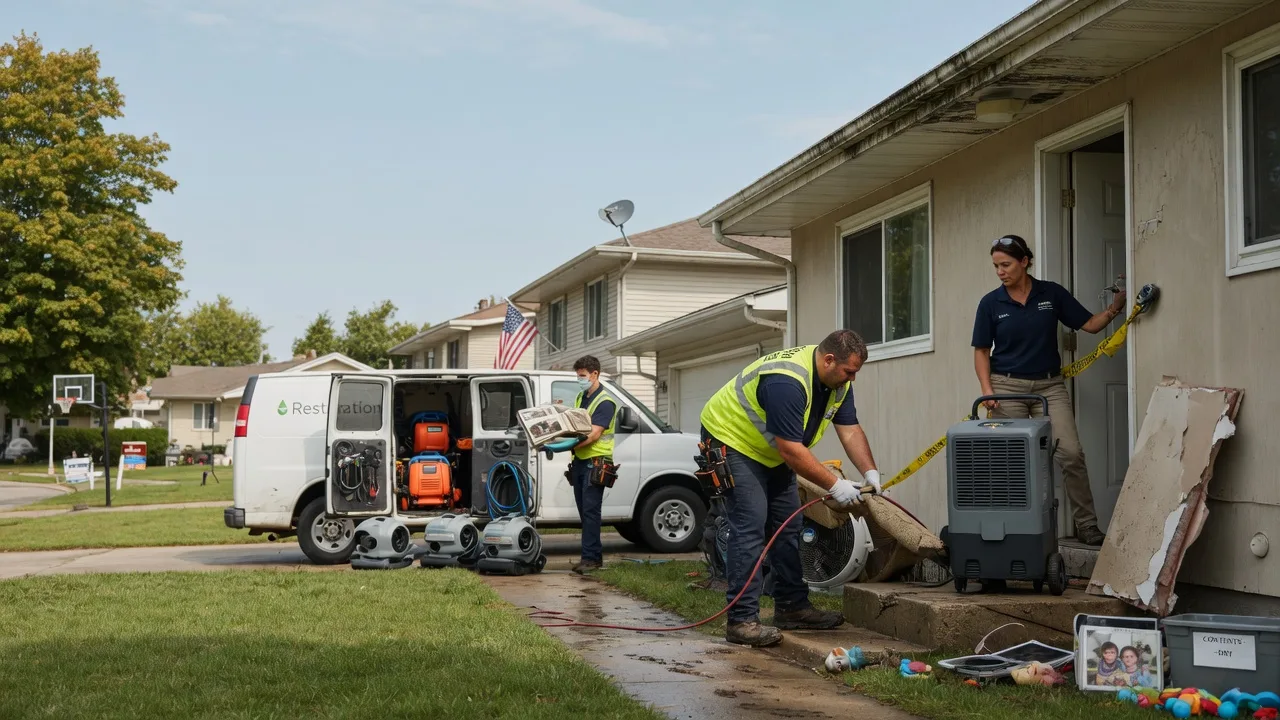 Water Damage Restoration in Cohoctah, MI near me